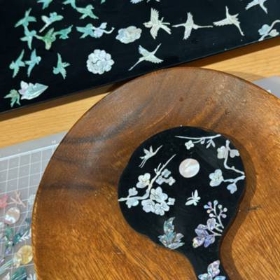 伝統螺鈿細工の名匠に学ぶ工芸体験